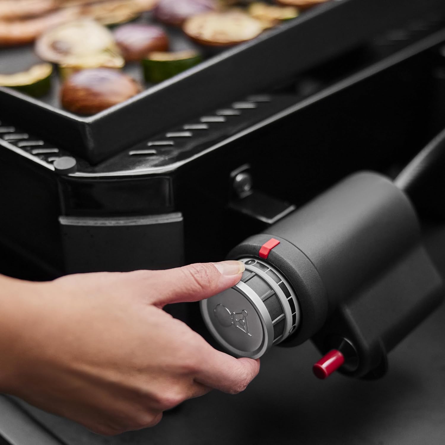 Weber - SLATE GP Premium - 43x41 cm - plancha émaillée, pieds réglables