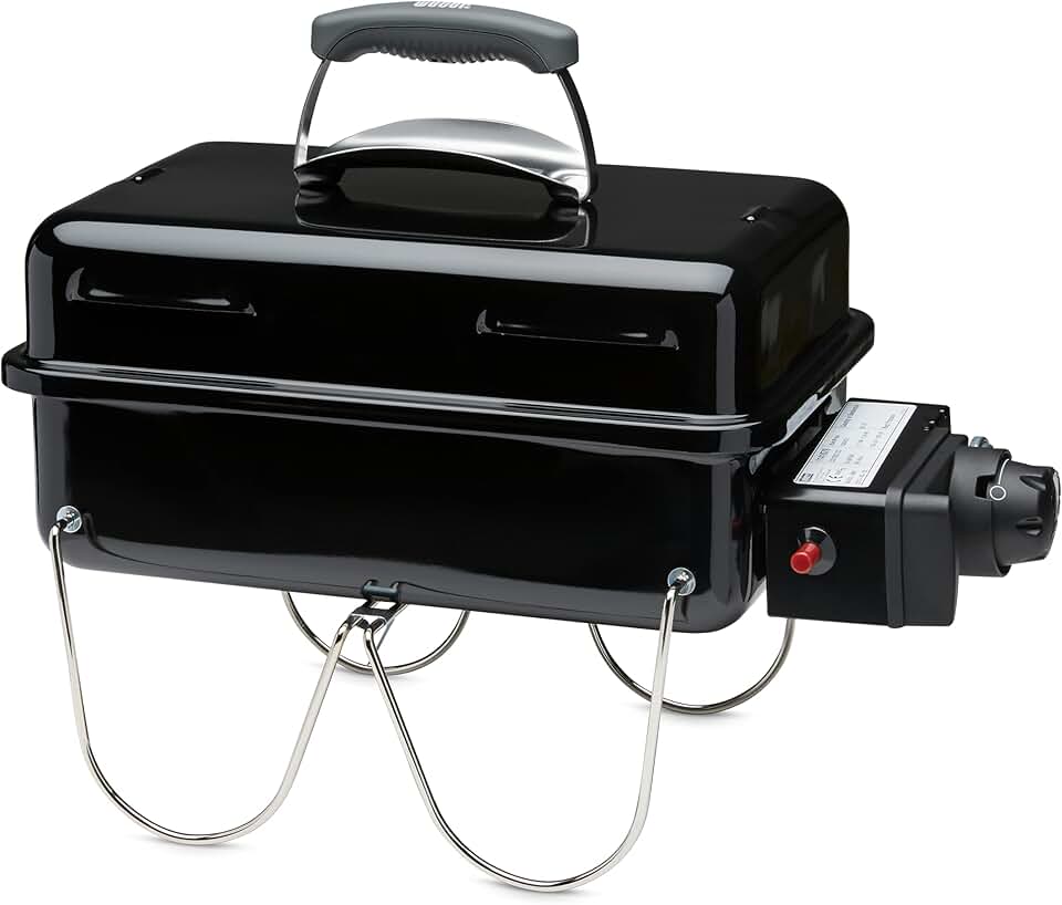 Weber - Go-Anywhere - 42x26cm - barbecue gaz portable pieds repliables
