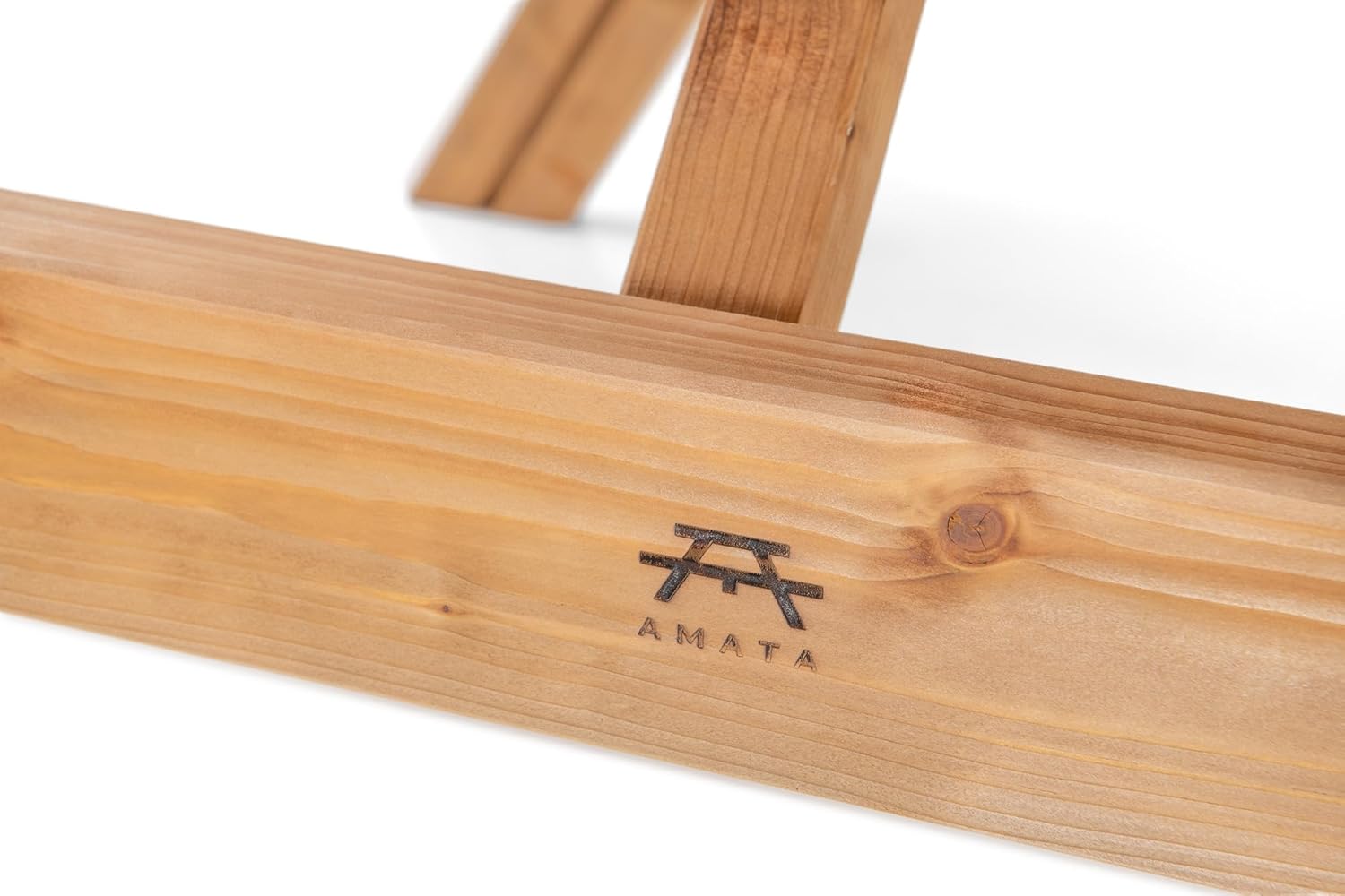 Amata - Table classique UNGURS - bois extérieur pliant - résistante intempéries