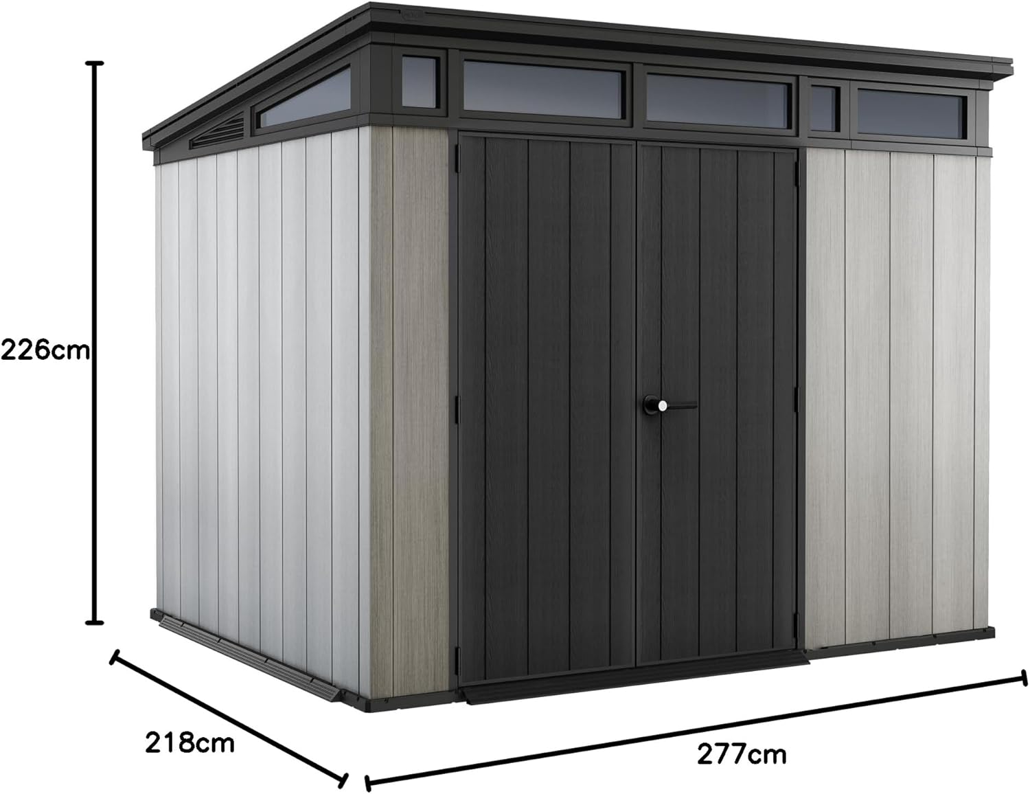 KETER - Artisan série - abri jardin 5,8 m² - résistant, design 97-5