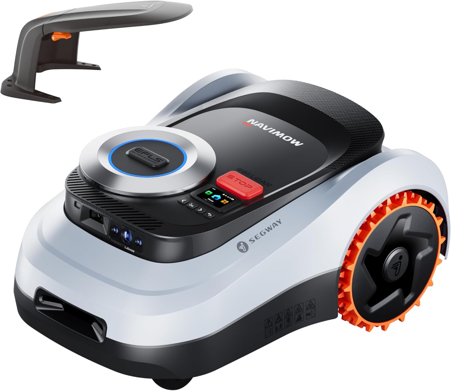 Segway - Navimow i220 - tondeuse robot LiDAR - garage, cartographie, 45% pentes, 4G - i220