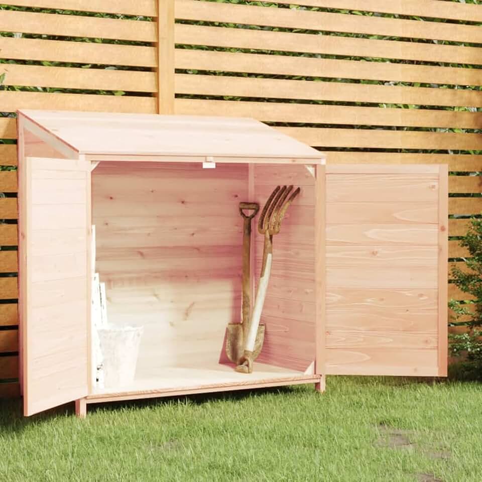 ShGaxin Abri de jardin, abris pour parcelles, abris de jardin, abri de jardin extérieur, maisons préfabriquées, bois de sapin massif, 102 x 52 x 112 cm