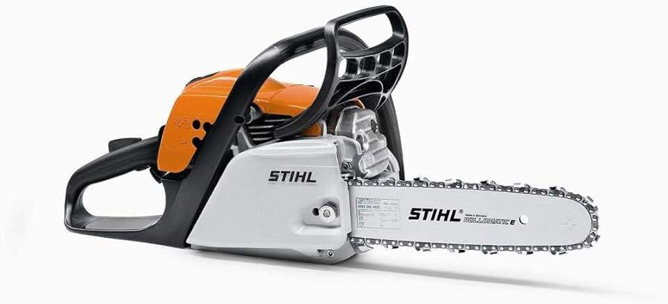 Stihl - MS 180 - tronçonneuse thermique 32cc, guide 35cm, puissante