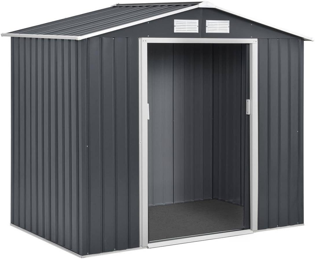 Habitat et Jardin - Abri de Métal Vegas - 2.7m² - gris - 1299_‎93414