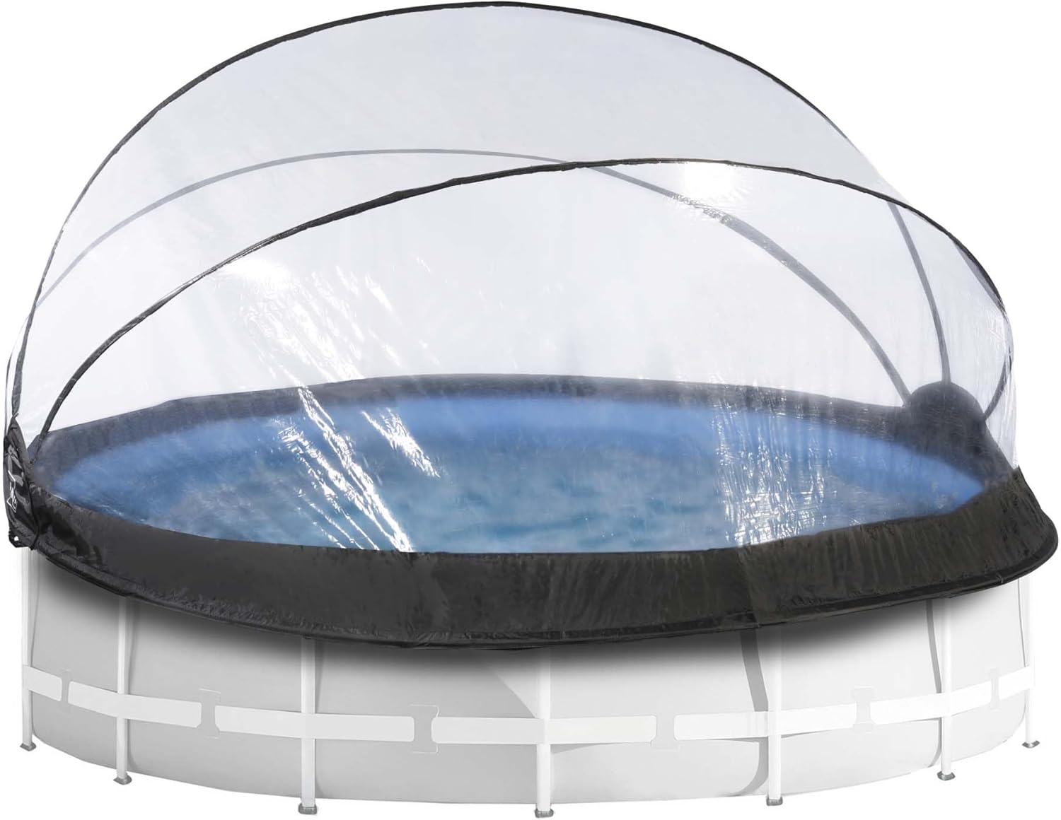 EXIT Toys - Dôme Piscine Universel ø 427 cm Transparent pliable - 427CM