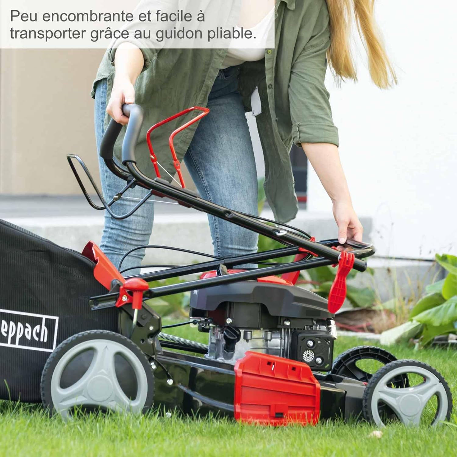 Scheppach - Tondeuse autotractée 51 cm 65L 4T mulching MS173-51
