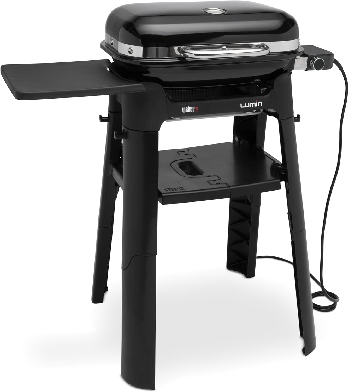 Weber - Lumin Compact - 43x32 cm - barbecue électrique, 315°C, fumage, grilles fonte