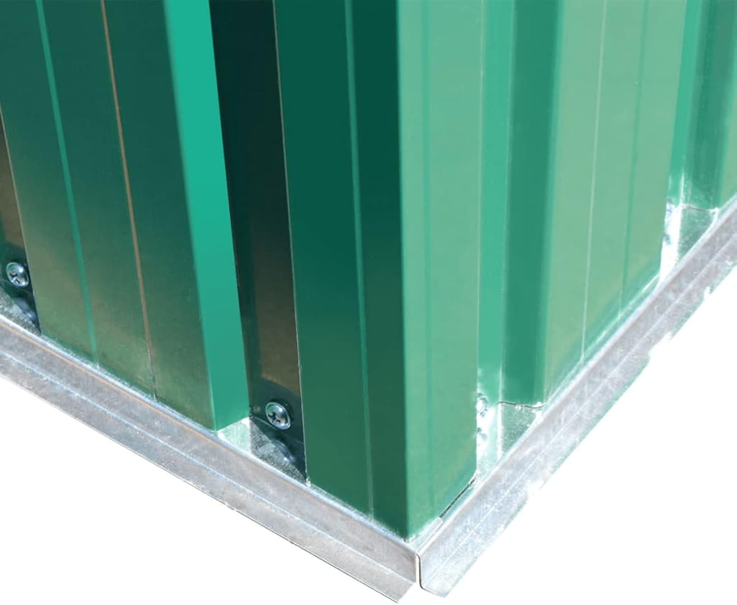 ARKEM Abri de Jardin Métal Vert,Abris De Jardin,Abri De Stockage pour Jardin,Abri D'Outils De Jardin