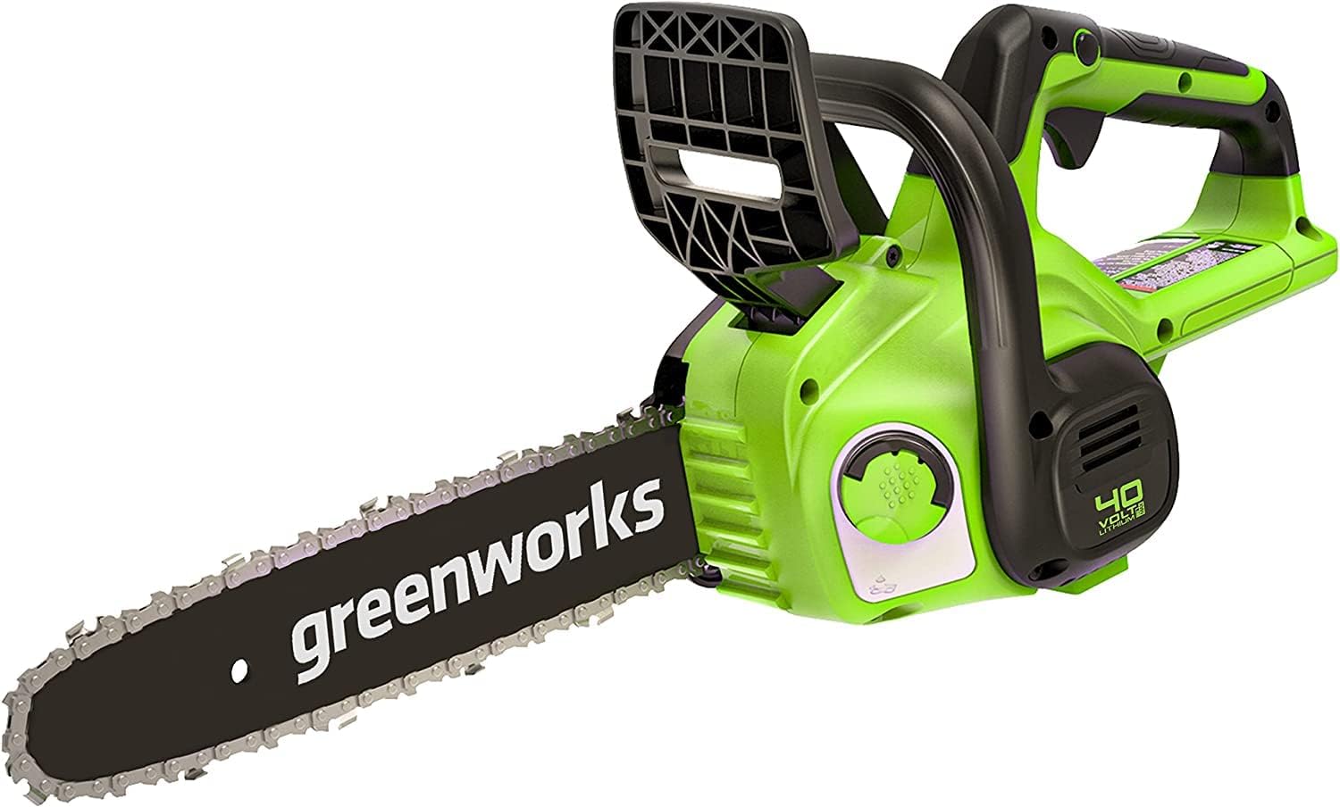 Greenworks - G40CS30II - 30cm - tronçonneuse batterie, 4,2m/s, 2,6kg, G40CS30II