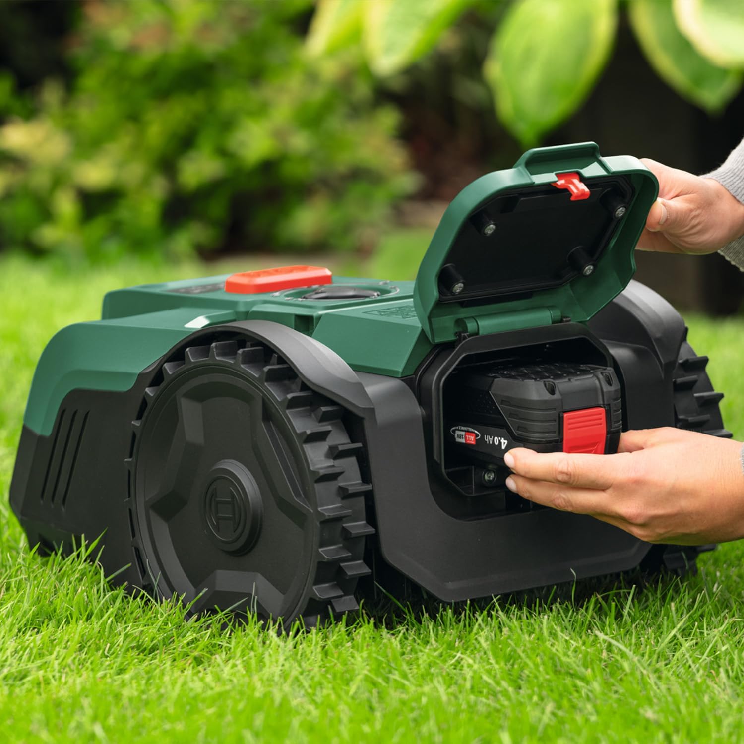Bosch - Tondeuse robot série VISIMOW - 16 cm - 100 m², coupe 20-60 mm - VISIMOW18V-100