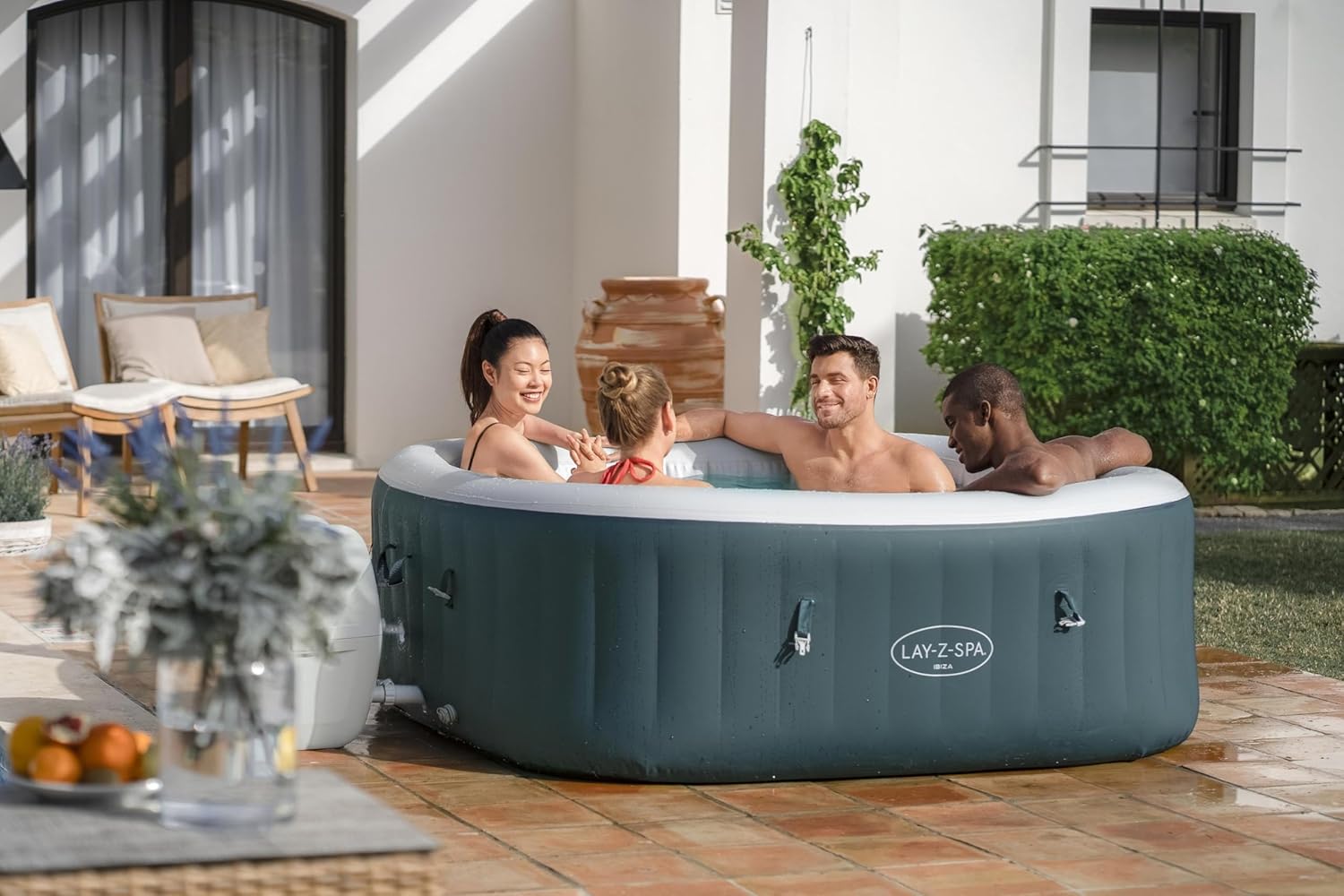 Bestway - Lay-Z Ibiza AirJet - 180x66cm - spa gonflable 6 places - 60015