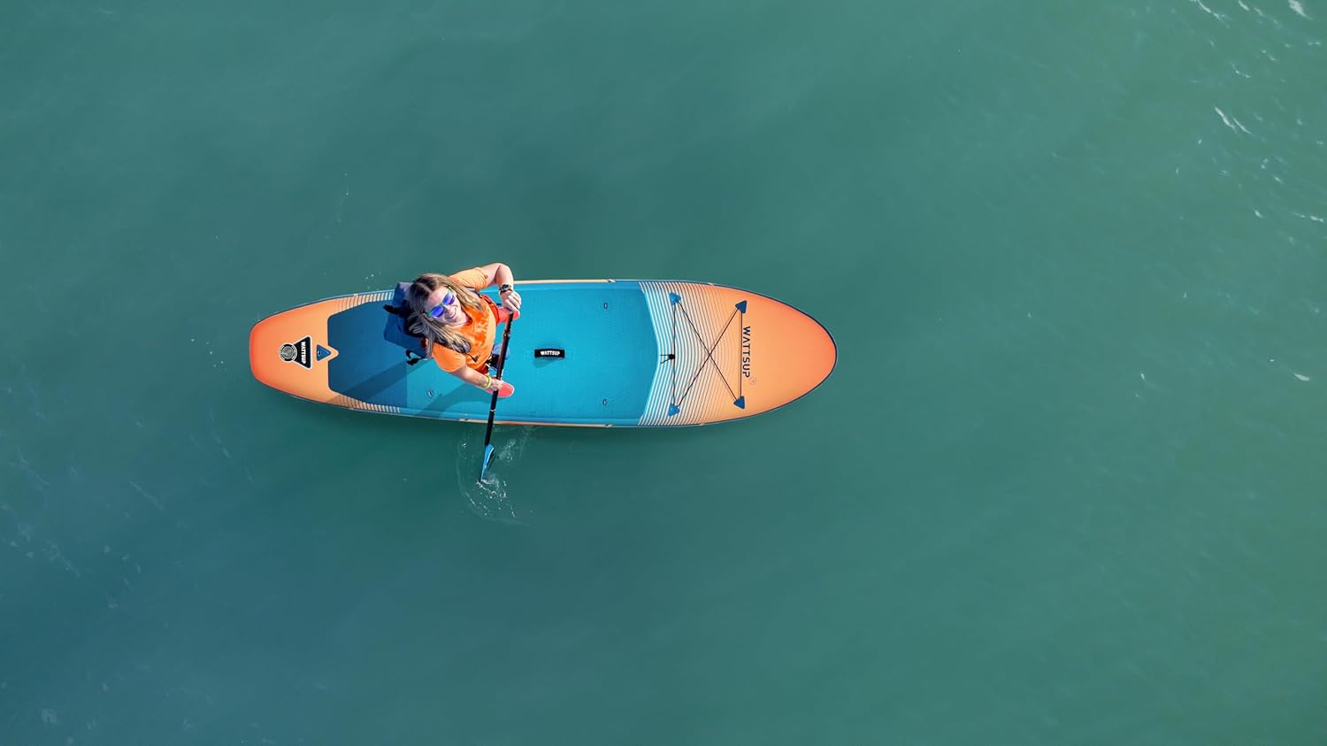 Wattsup - First Series SUP gonflable - Pack complet 320cm - Dropstitch