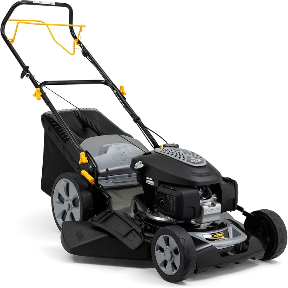 Alpina - tondeuse thermique série AL5 - 166 cm³, 51 cm, 4 en 1, bac 60L - AL551SHQ