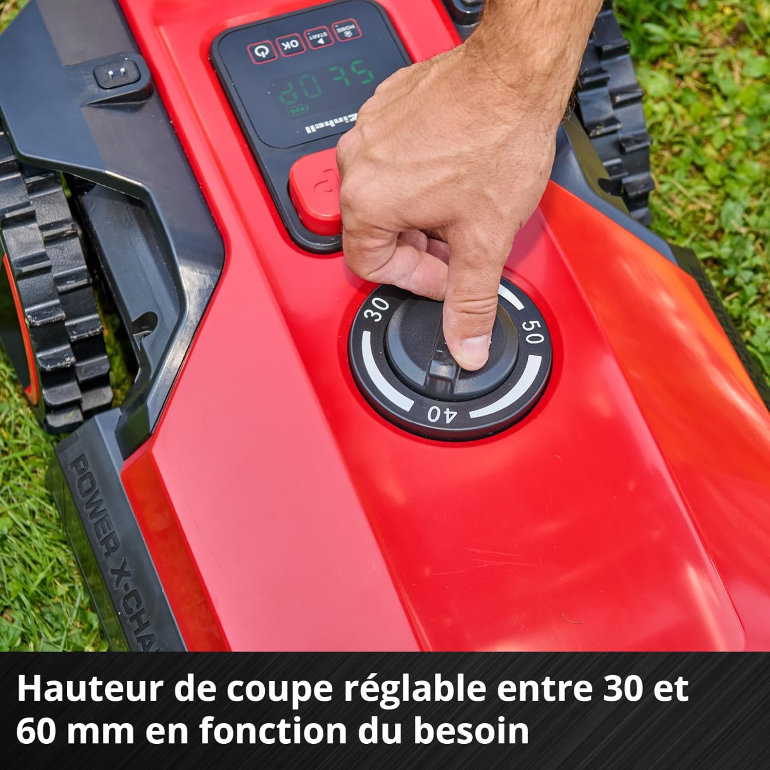 Einhell - FREELEXO 500 - robot tondeuse 500 m², batterie 2,5 Ah, app mobile IPX5