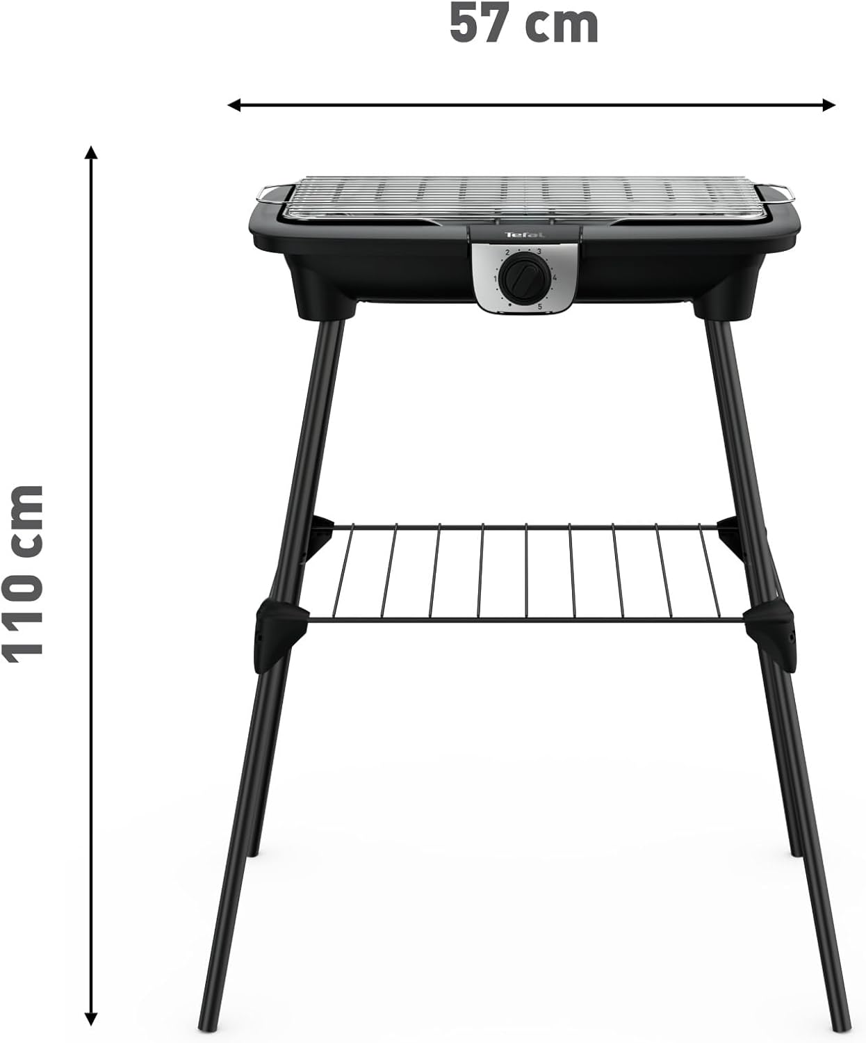 Tefal - EasyGrill XXL - surface XL, inox, 2500W, 5 temp. - BG921812