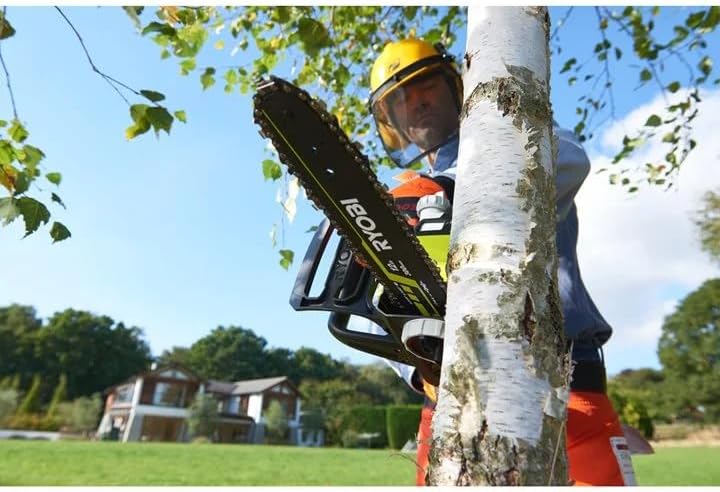 RYOBI - tronçonneuse One+ - 30 cm - moteur brushless, batterie 5Ah, RCS18X3050F