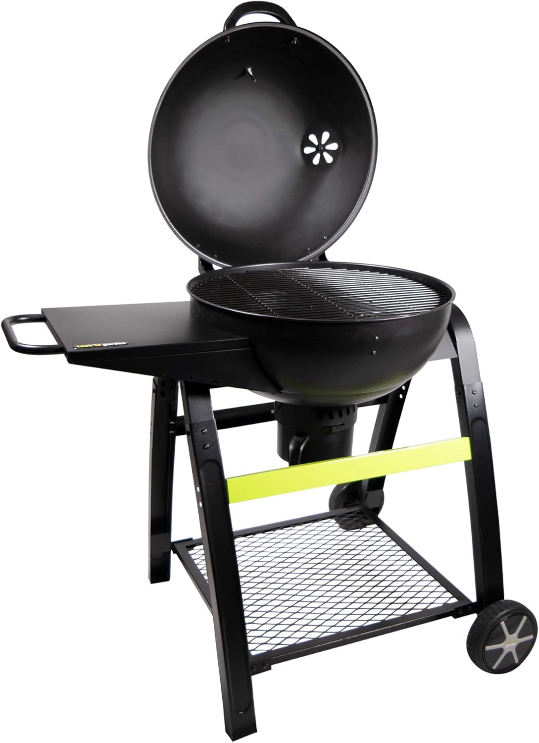 Cook'in Garden - Tonino 60 - barbecue charbon avec capot, wheels, thermomètre