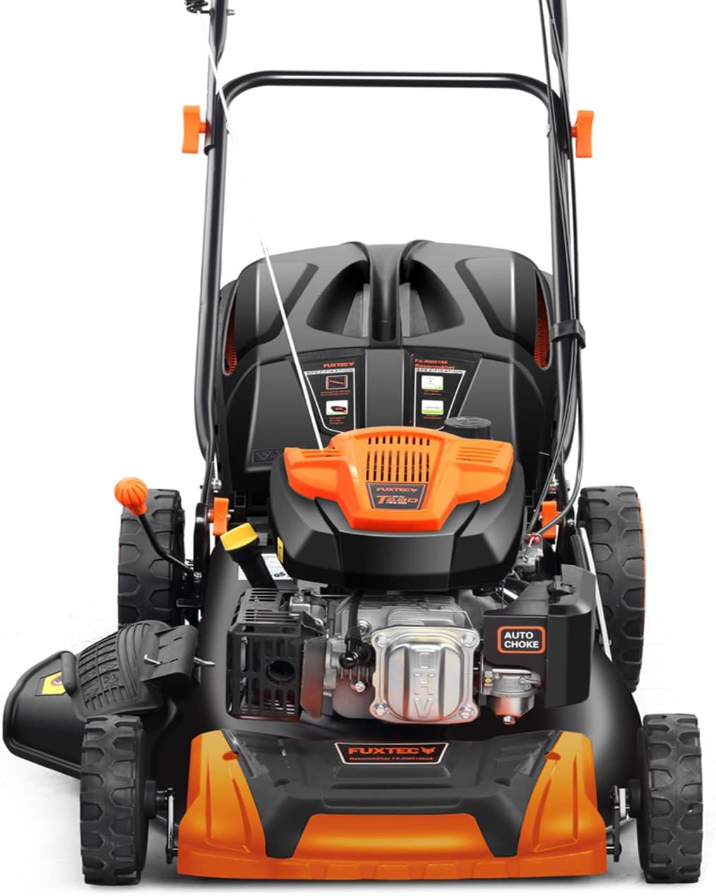 FUXTEC - tondeuse thermique autopropulsée 51cm, 196cm3, mulching, 60L, FX-RM5196