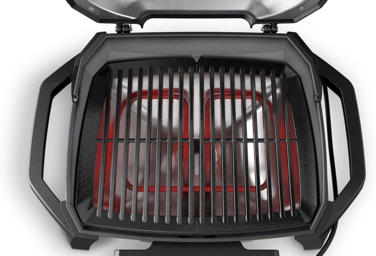 Weber - Barbecue électrique Pulse 1000 - compact - 1800W, contrôle digital