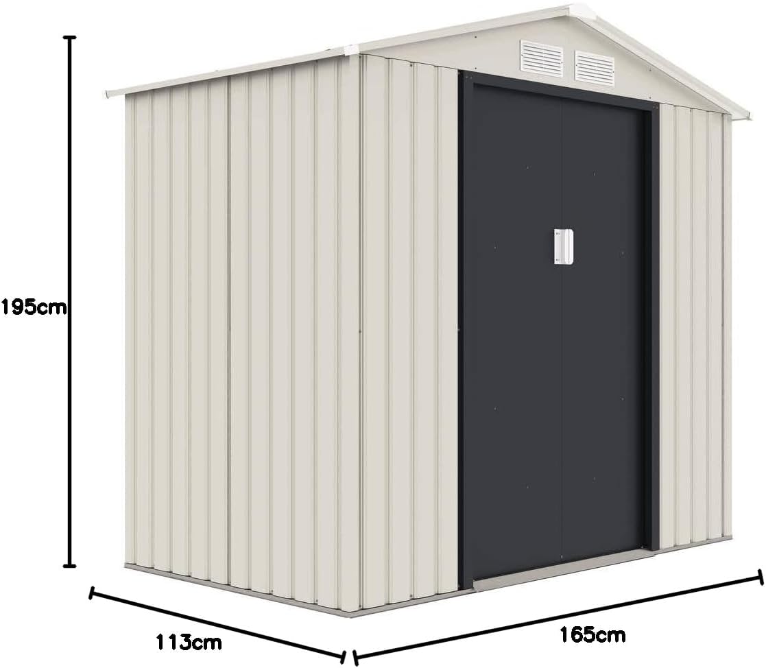 Habitat et Jardin - Abri de Jardin Métal Nebraska (2,70 m²)
