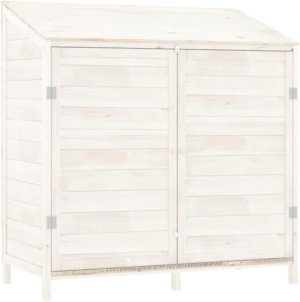 vidaXL - Remise de jardin bois de sapin 102x52x112 cm - extérieur solide