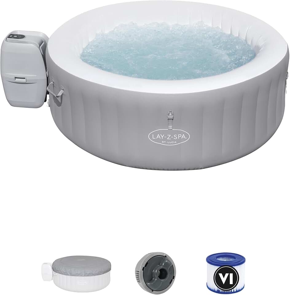 Bestway – St. Lucia AirJet – rond 170 cm – spa gonflable 2-3 pers