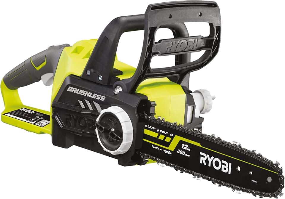 RYOBI - tronçonneuse ONE+ 30cm - lubrification auto, frein chaîne OCS1830