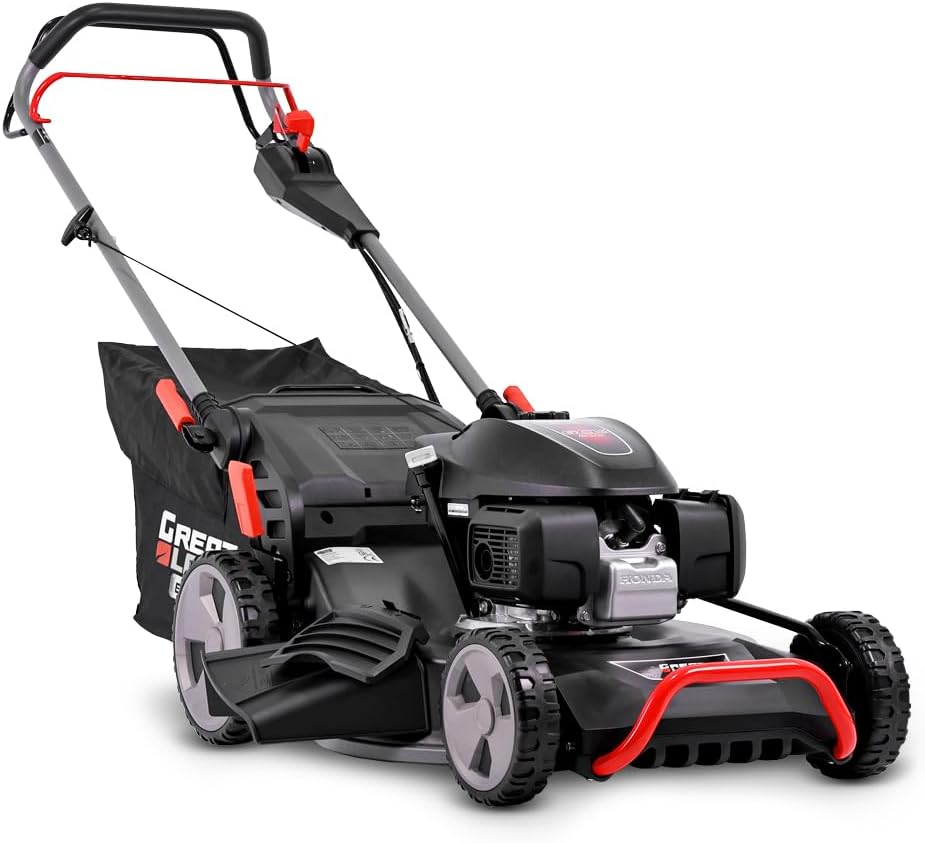 Honda - Tondeuse thermique tractée - 202CC - Mulching, éjection latérale, vitesse variable