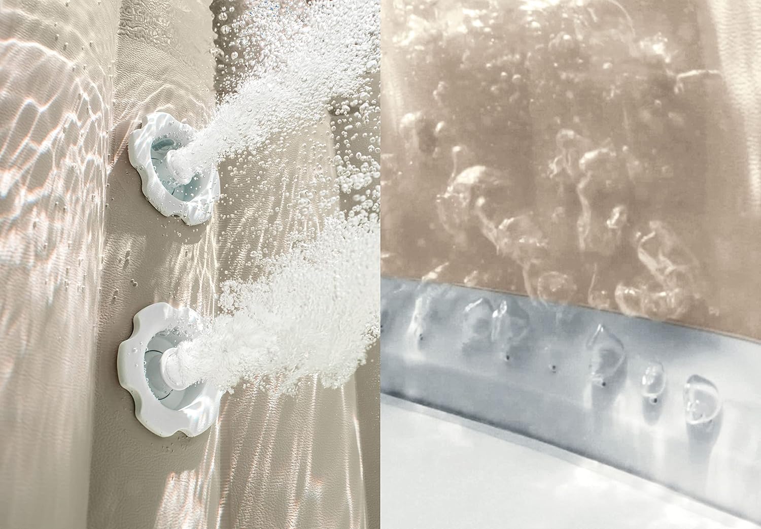 Intex - Pure Spa Calacatta 4 places - spa gonflable rond - 28464EX