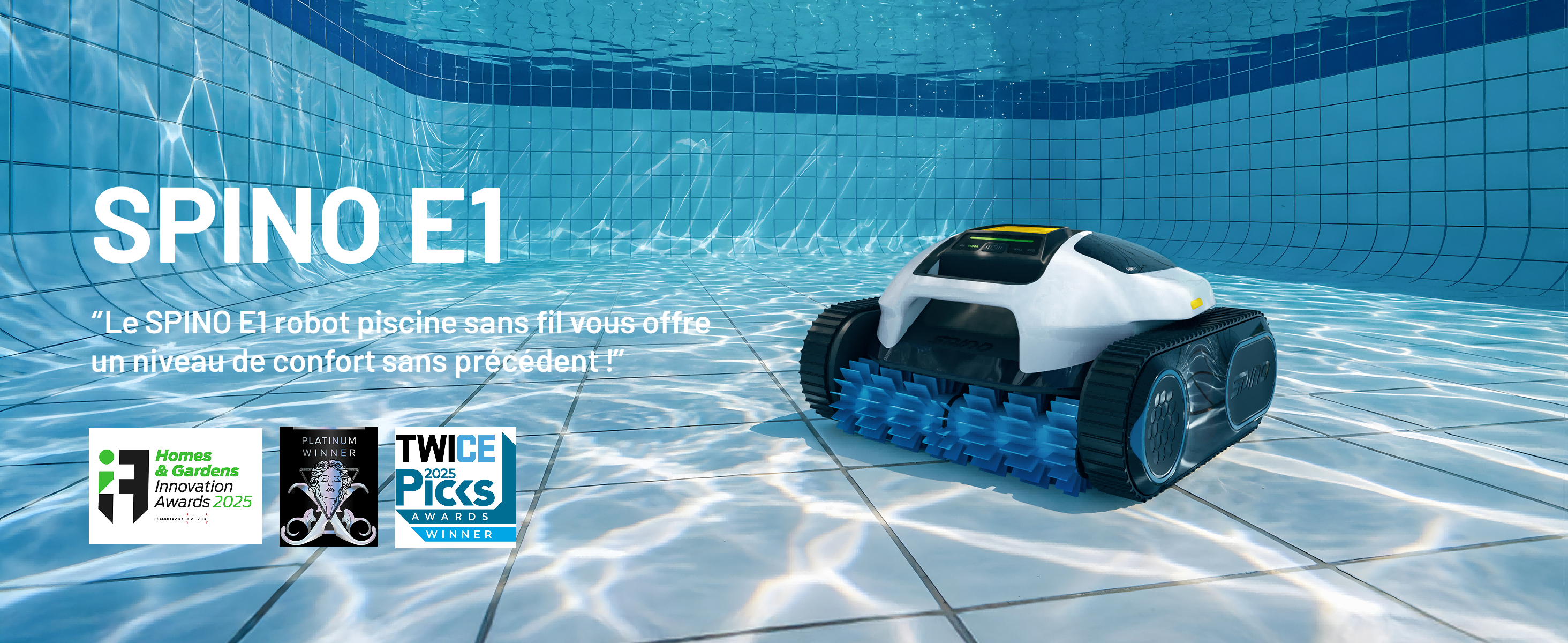 Spino E1 robot piscine