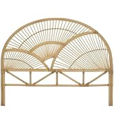 Venta-Unica Tête de lit en osier 160 cm Naturel