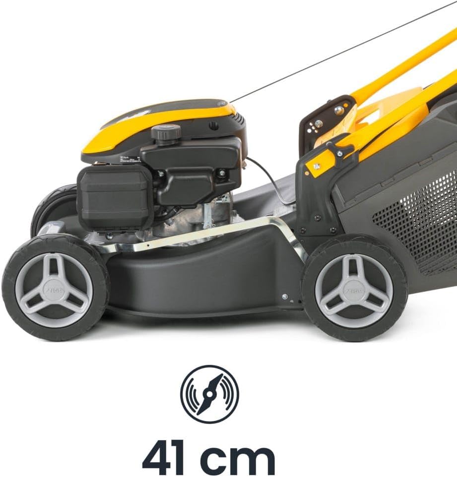 STIGA - Collector 43 - 41 cm - Tondeuse thermique, 60 L, 123 cm3, 6 positions