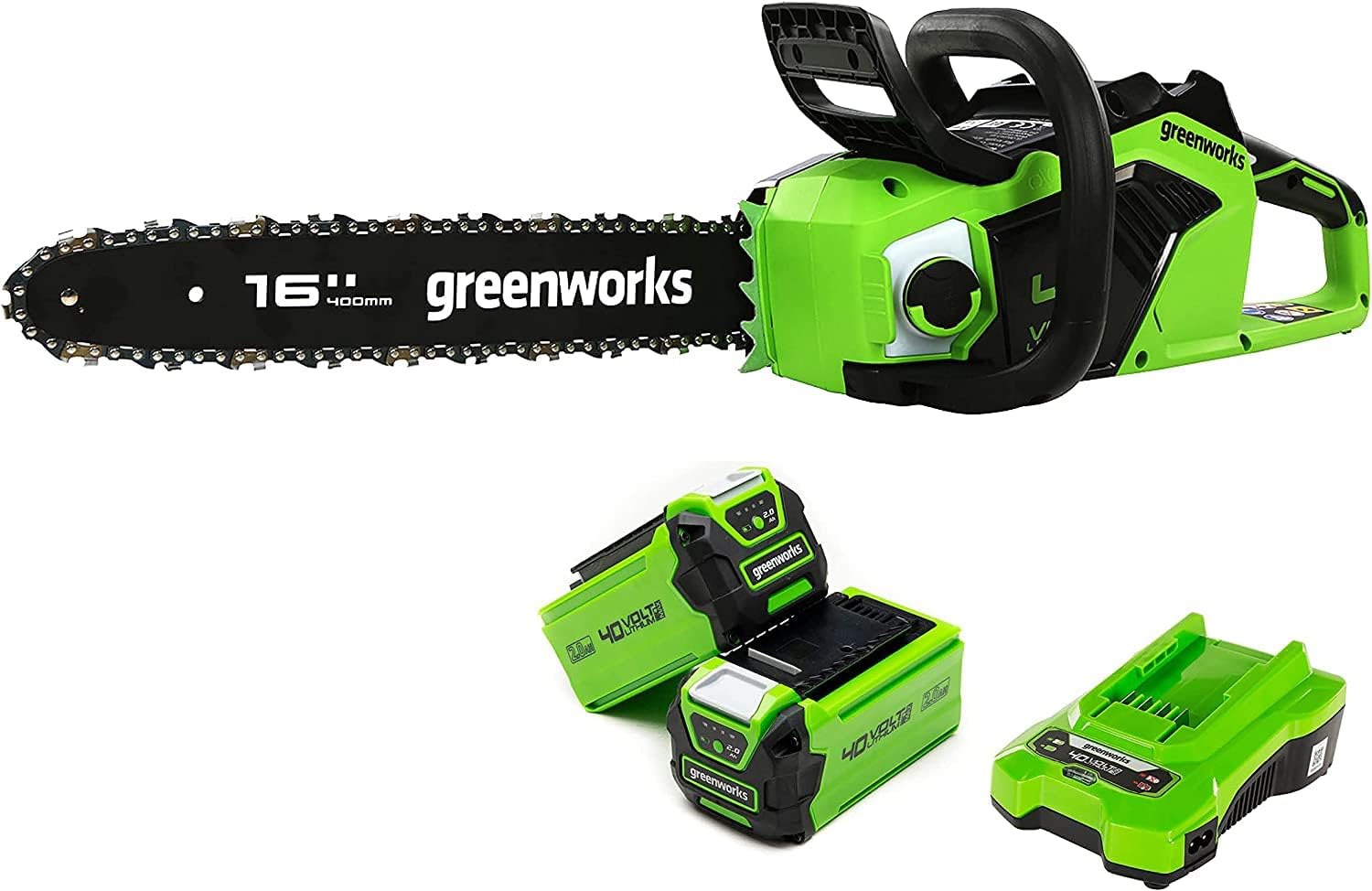 Greenworks - tronçonneuse sans fil 16