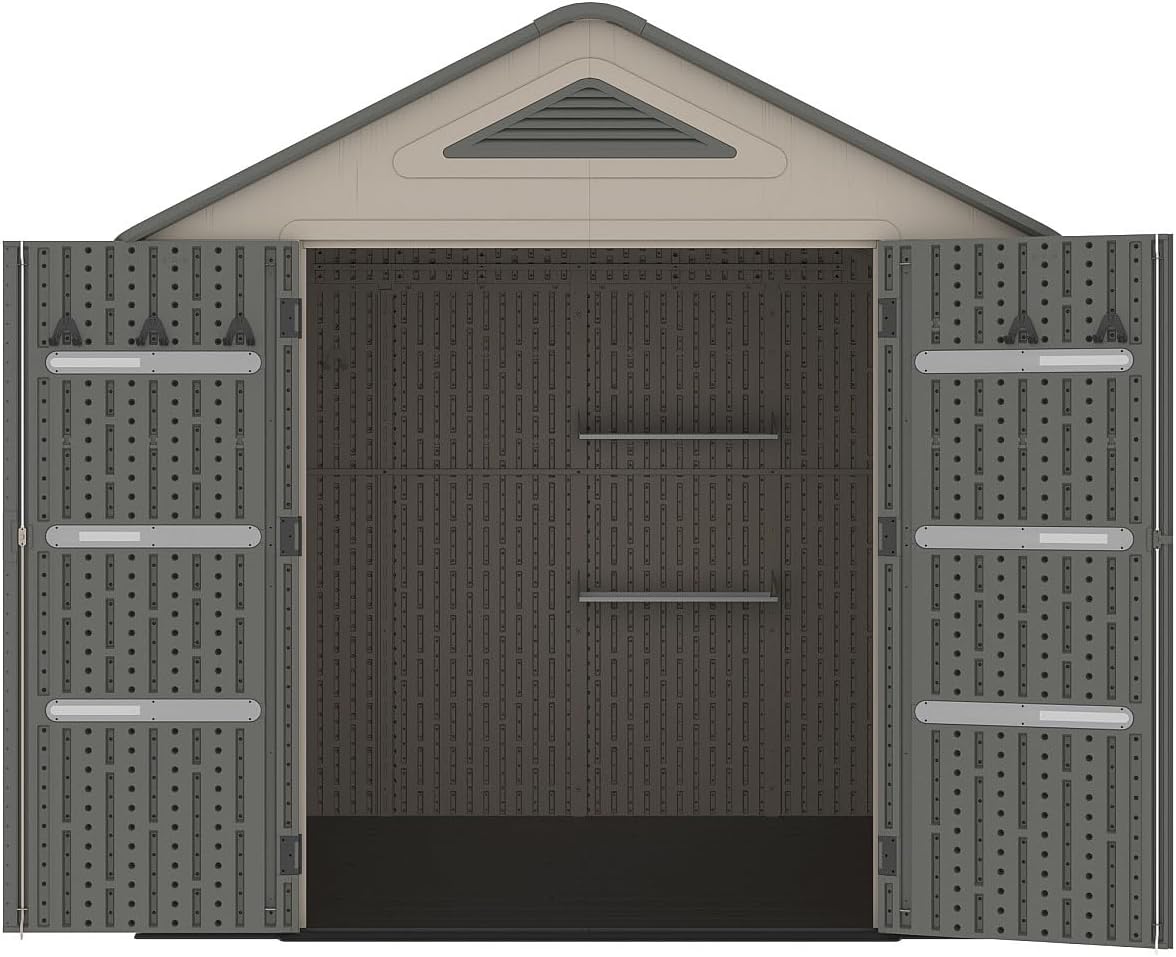 Vente-unique - Abri jardin résine 6,15m² plancher 22mm - ANTEVA
