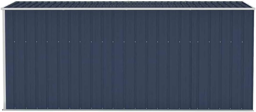 Générique Abri de Jardin Mural Anthracite 118x382x178 cm Acier,Maison & Jardin, Pelouses & Jardins, Vie en extérieur, Structures extérieures, Cabanes & abris de Jardin, Anthracite (Poids 47.9KG)