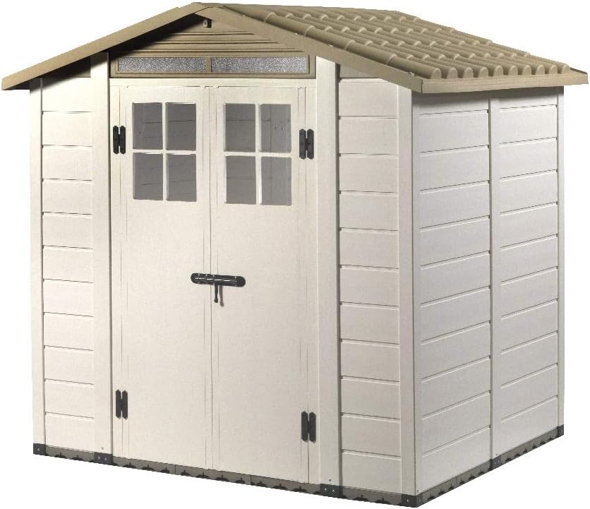 Abri De Jardin 6.03m² Beige - EVO240