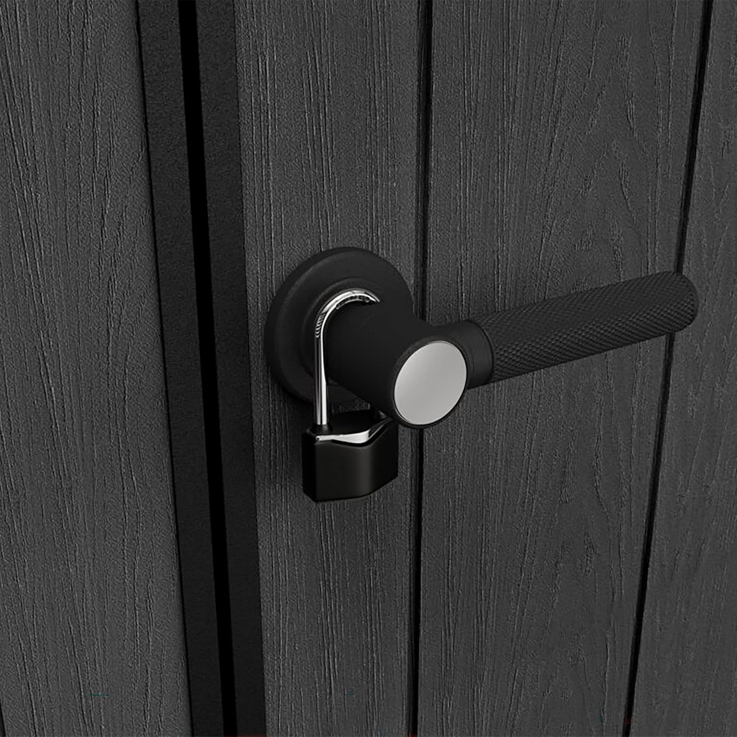 KETER - Newton Plus - 11,2 m² abri jardin bois gris 1775