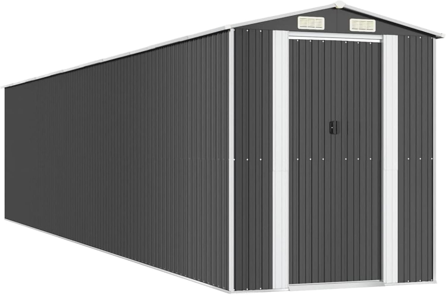 ShGaxin - abri de jardin extérieur acier galvanisé, 192x938x223 cm