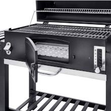 Barbecue fumoir à charbon de bois de la marque taino Hero XXL 