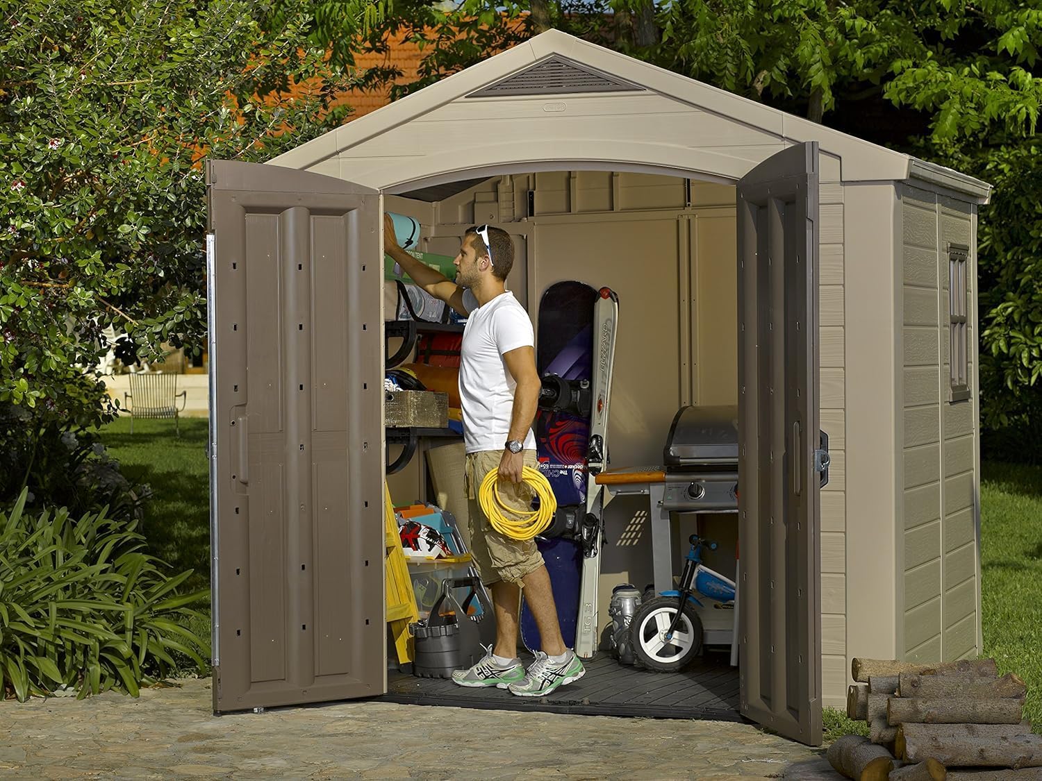 KETER Abri de jardin FACTOR 86 - 4,4m2