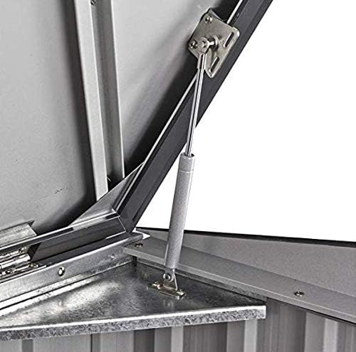 Duramax - abri poubelles double - 154x96x131 cm - métal verrouillable