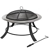 Tepro Brasero Silver City Noir/argenté (74 x 74 x 50 cm)