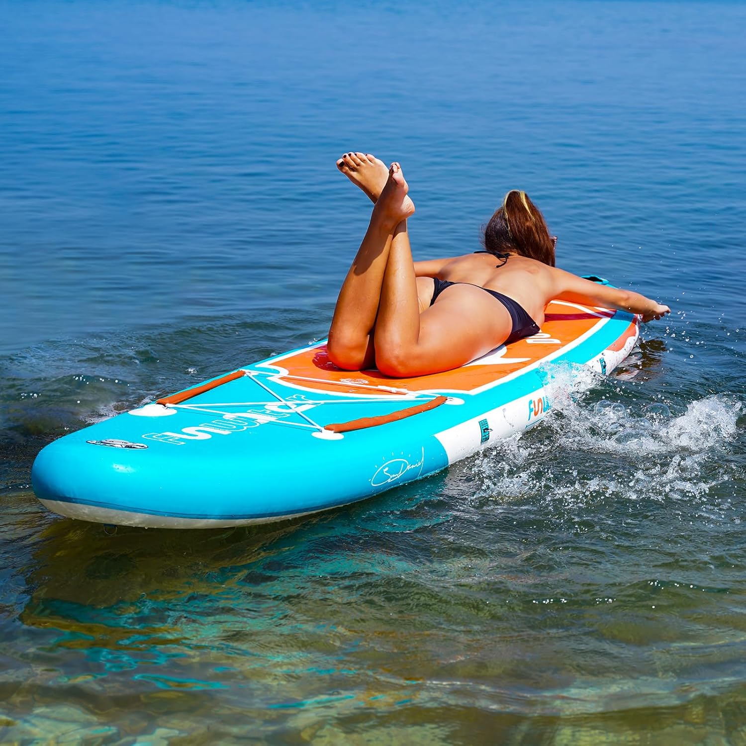 FunWater - planche de surf gonflable - 320x81x15cm - kit complet, accessoires