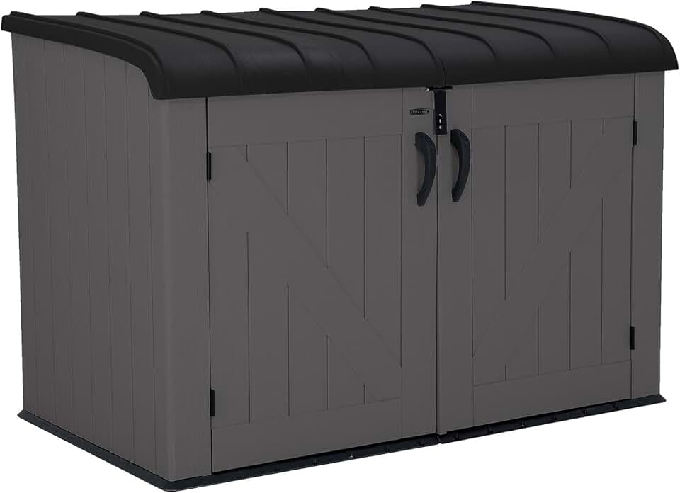 Lifetime - abri horizontal extérieur 2.1 m³ résine robuste 60464E