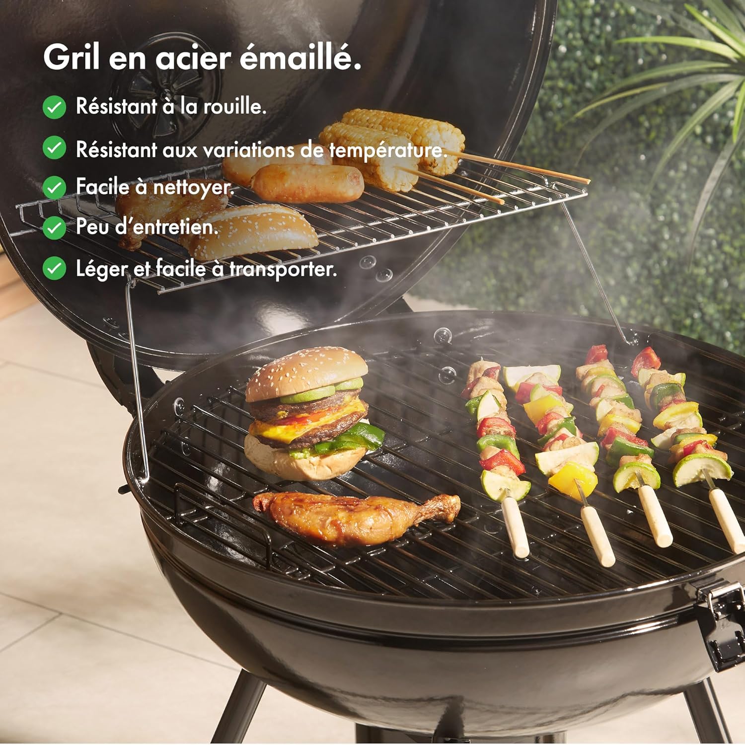 VonHaus - Barbecue portable série 22.5
