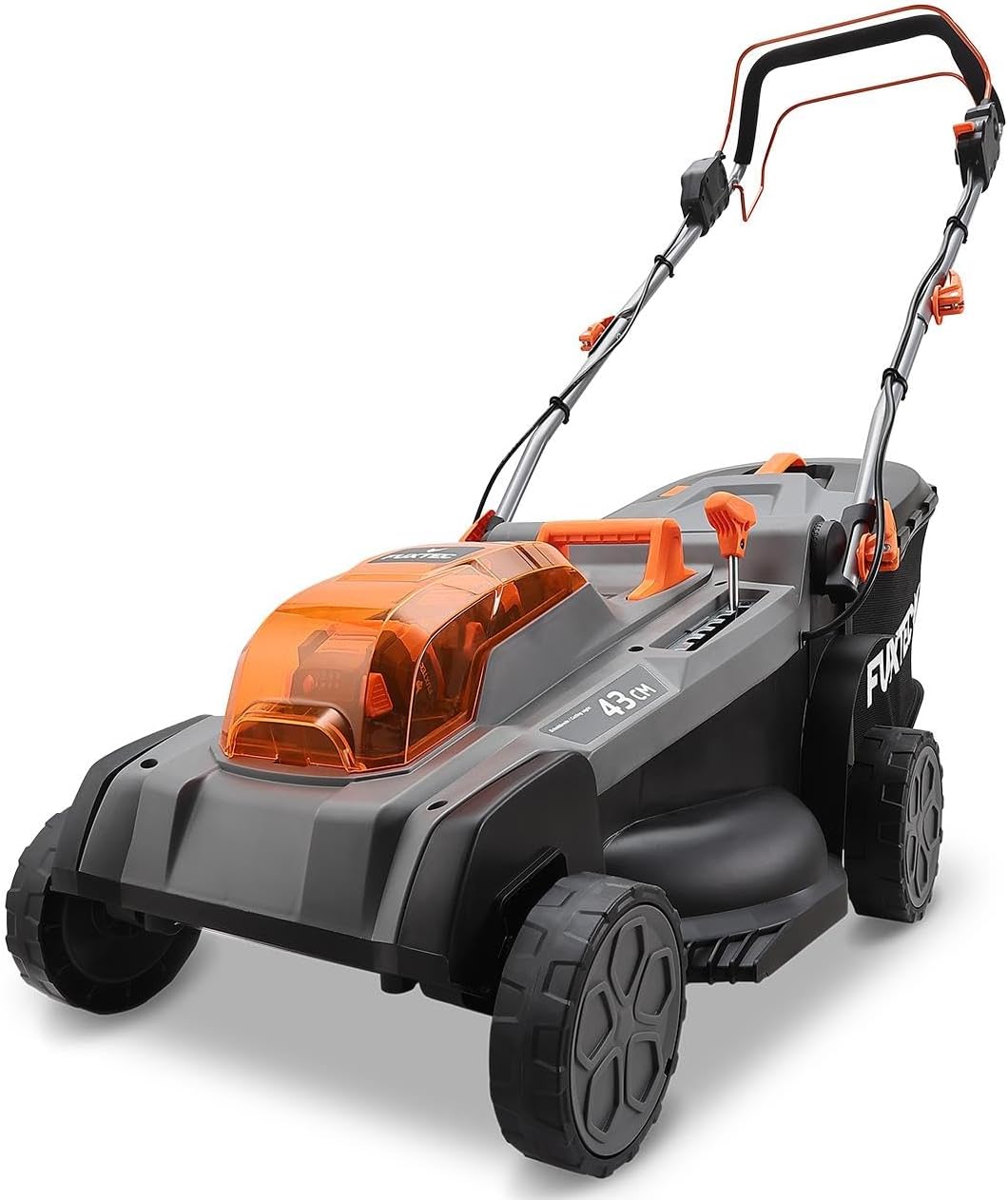 FUXTEC - tondeuse à batterie 40V - 46cm - mulching, 2x5Ah, bac 50L - FX-E2RM43PROSET