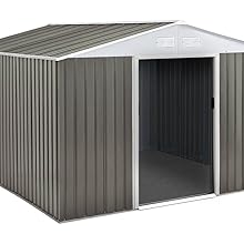 le cabanon est un cabanon compact et portable avec une grande porte et une porte.