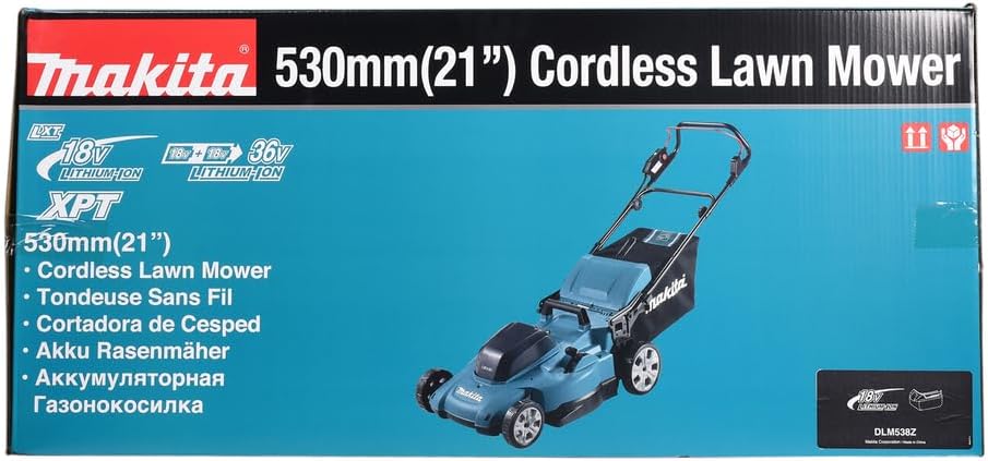 Makita - tondeuse LXT - 53 cm - 36V sans batterie/chargeur DLM538Z