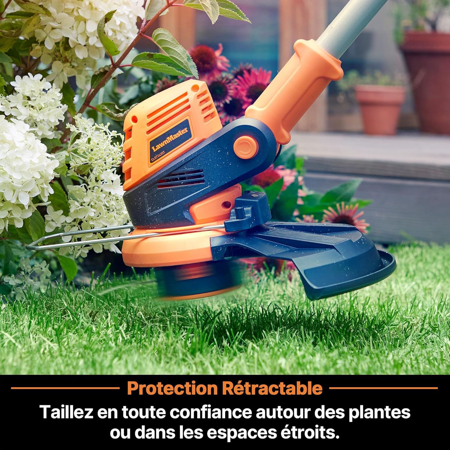 Lawnmaster - OcuMow 16 série - 250m² - tondeuse robot, obstacle, 2 batteries - VBRM16 Combo
