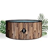 COCO SPA NORDIK Spa Gonflable | 180 cm de diamètre | 1100 litres | Moteur 2240 W | Jusqu'à 6 Pers...